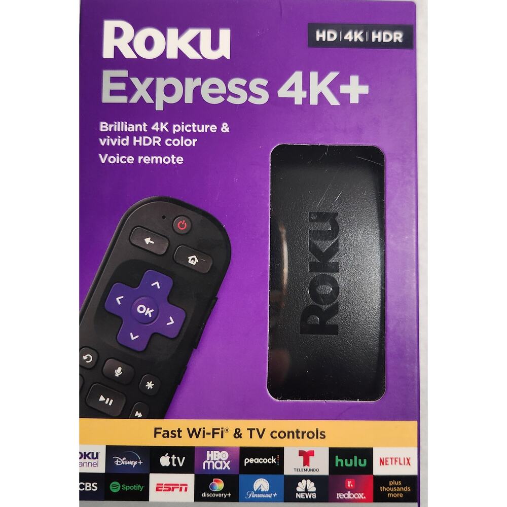 Roku Express 4K Plus HDR Steaming Player 2022 Brand New - Picture 2 of 7